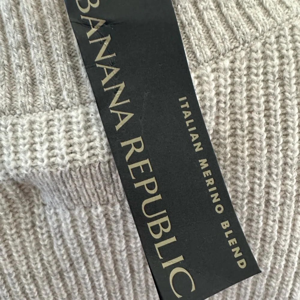 Banana Republic merino wool blend Knit Sweater Vest men’s XL NWT‎